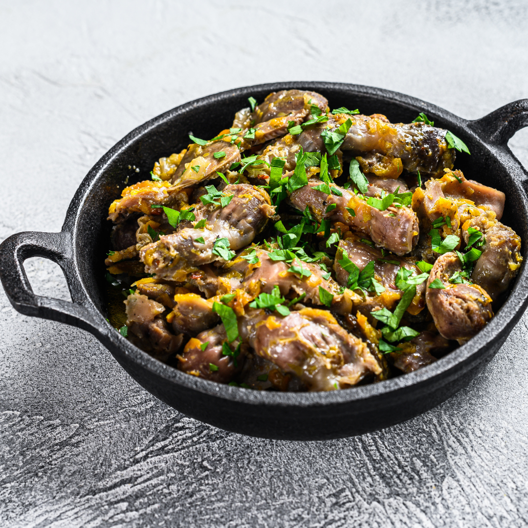 Pasture-Raised Chicken Hearts