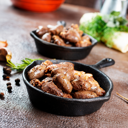 Pasture-Raised Chicken Hearts