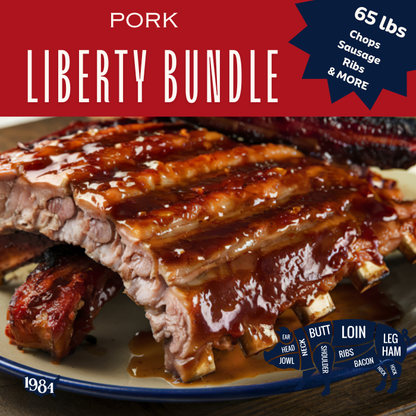 65 lb Pastured Pork Bundle | Corn & Soy-Free