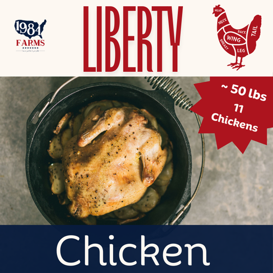 DEPOSIT - Liberty Chicken Bundle (11 Birds, Approx. 50 lbs)